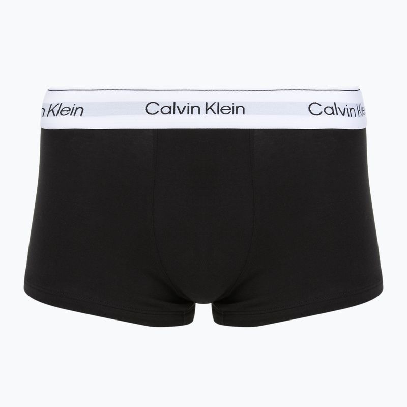 Boxer da uomo Calvin Klein LV00NB4390 Low Rise Trunk 5 paia black/white/white/black/white 5