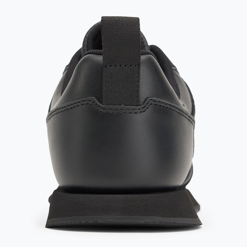 Calvin Klein scarpe da uomo HM0HM01897 Low Prof Runn Laceup Tape Triple Black 6