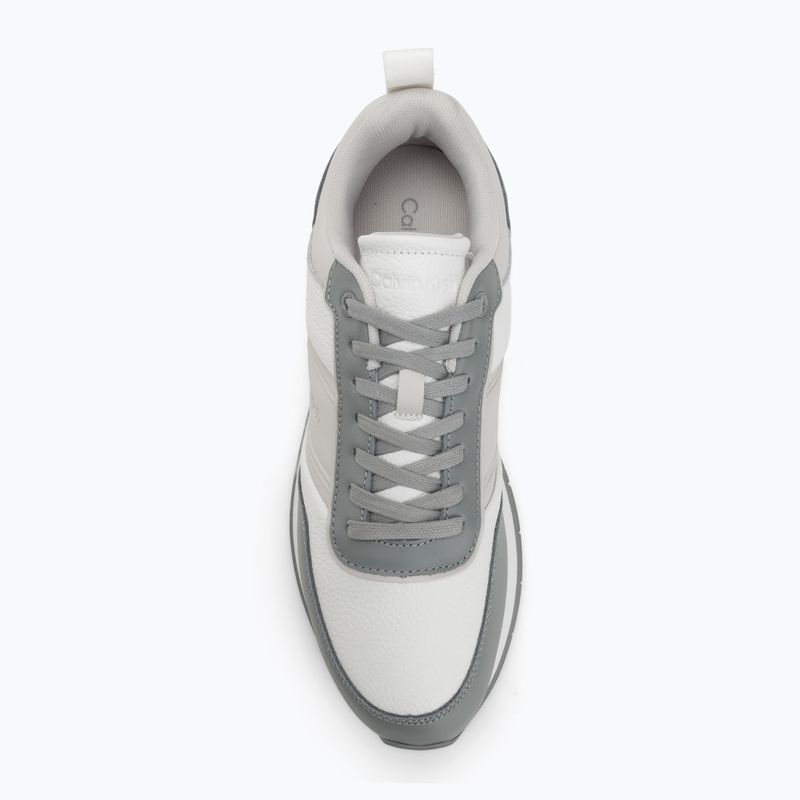 Scarpe da uomo Calvin Klein HM0HM01897 Low Prof Runn Laceup Tape grey mix 5
