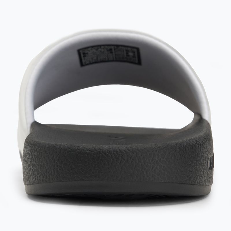 Calvin Klein infradito uomo YM0YM01281 Jelly Mono PU Bright White/Black 6