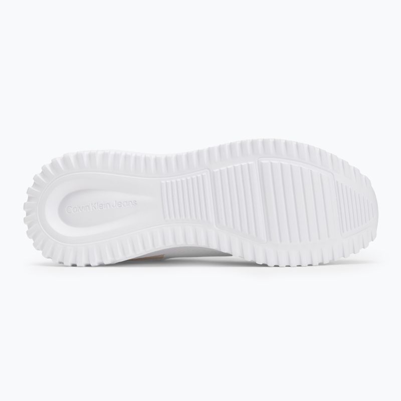 Calvin Klein scarpe donna YW0YW01851 Eva Runner L-Up Mix Mesh Logo Ck bianco brillante/nero 4