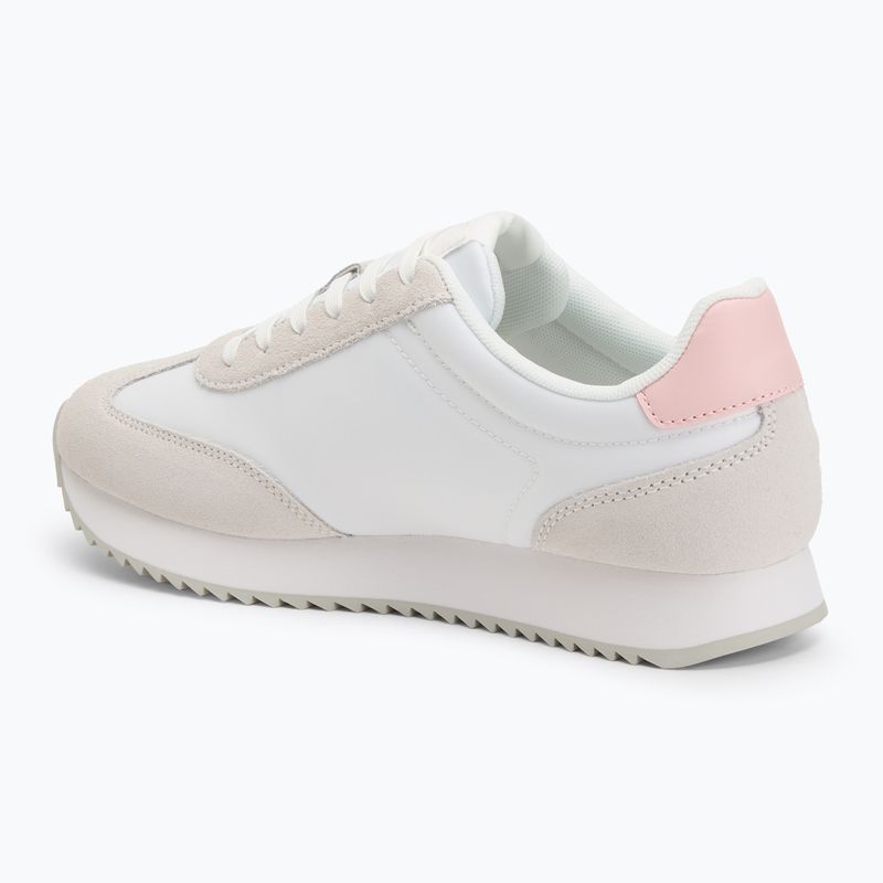 Scarpe Calvin Klein Donna YW0YW01828 Caleup Mg Nylon Mix Bianco Luminoso/Rosa Dolce 3