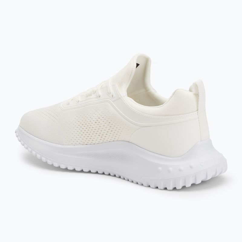 Calvin Klein scarpe donna YW0YW01855 Eva Runner Sock Mg Tech Mix triplo bianco brillante 3