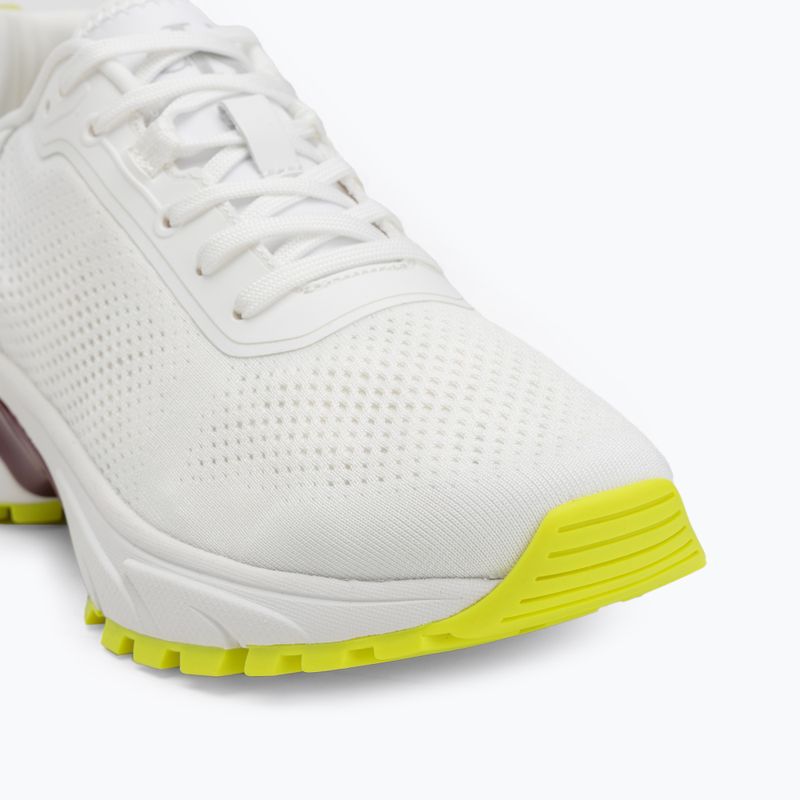 Calvin Klein scarpe donna YW0YW01856 Hike Runner Mg Tech Knit bianco brillante wild lime/andora 7