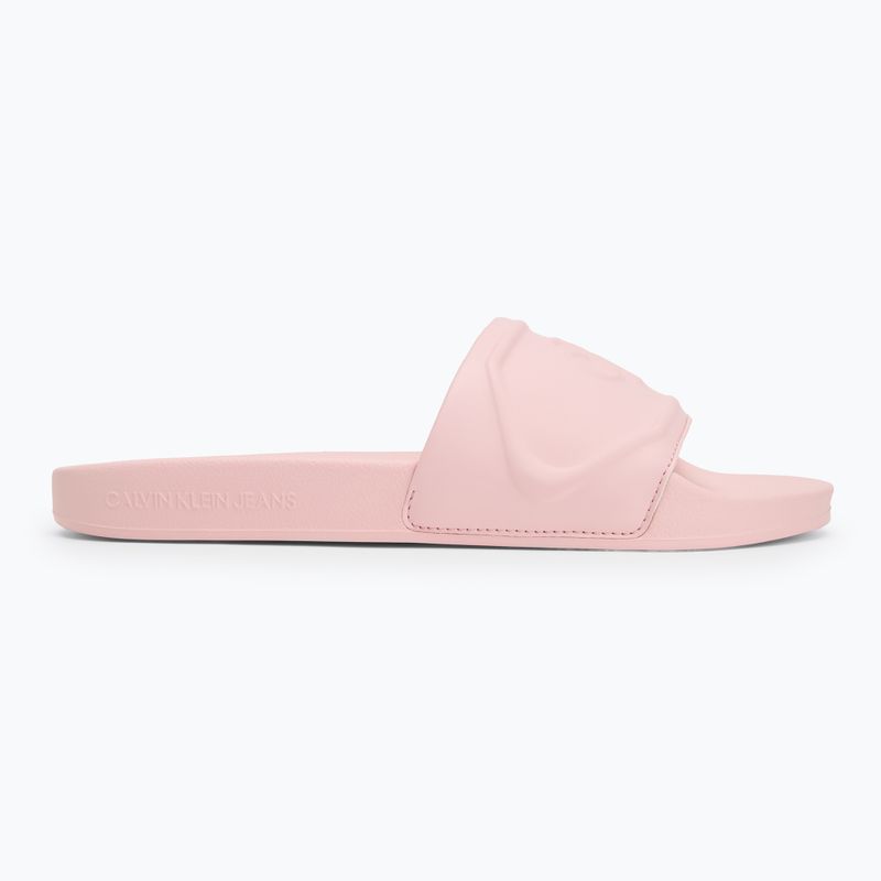 Calvin Klein infradito donna YW0YW01879 Pu Hf Mg rosa dolce 2