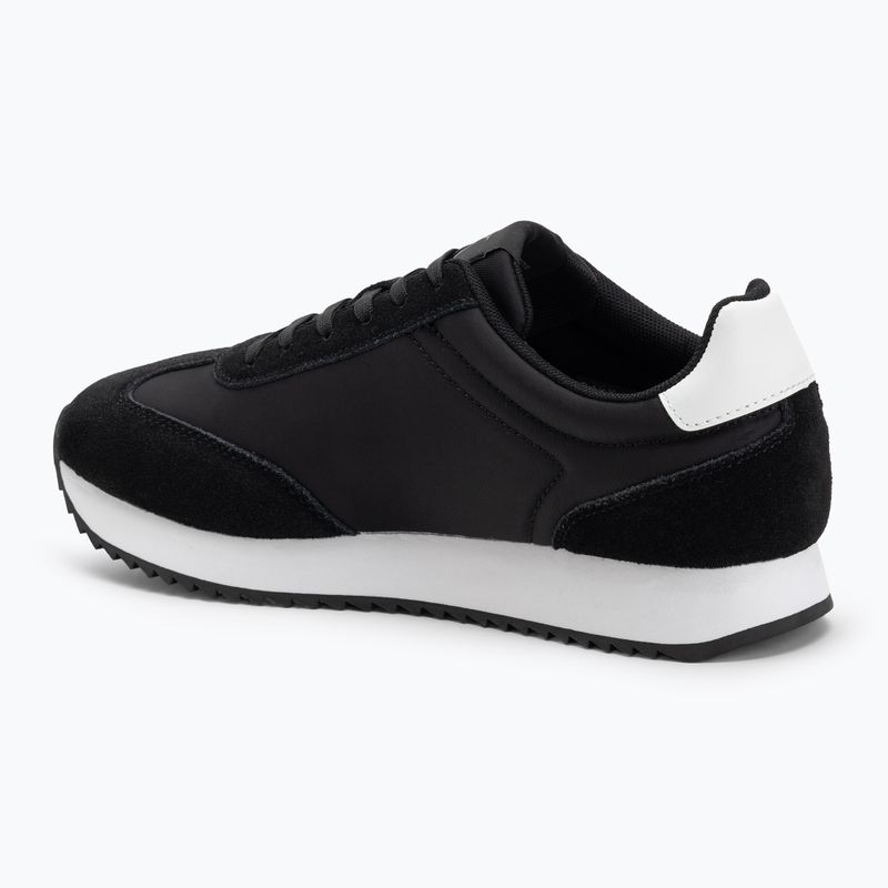 Calvin Klein scarpe donna YW0YW01828 Caleup Mg Nylon Mix Nero/Bianco brillante 3