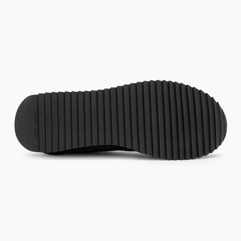 Calvin Klein scarpe donna YW0YW01828 Caleup Mg Nylon Mix Nero/Bianco brillante 4
