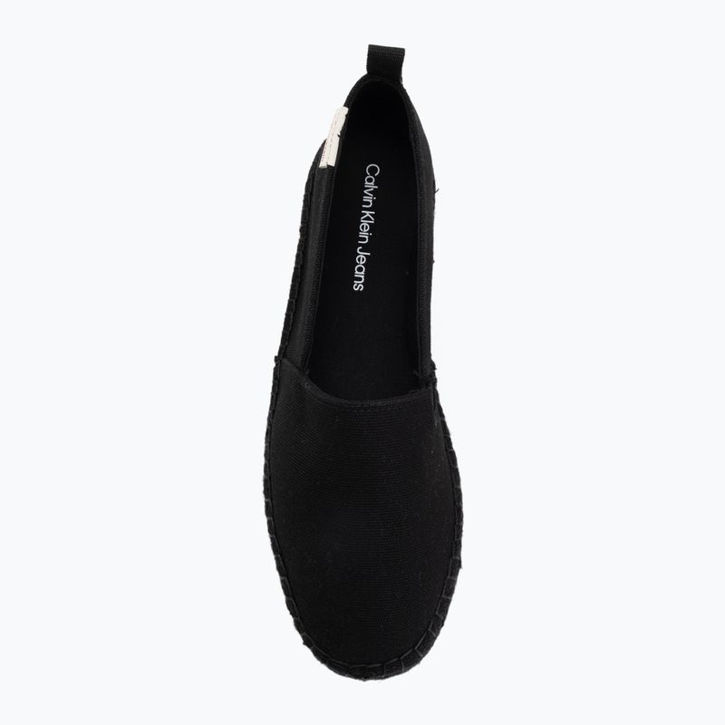 Espadrillas da donna Calvin Klein YW0YW01871 Platform ML CS ck black 5