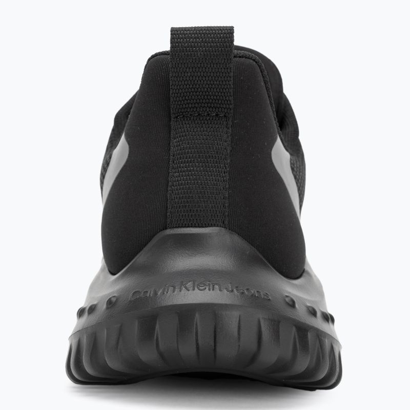 Calvin Klein scarpe donna YW0YW01851 Eva Runner L-Up Mix Mesh Logo Ck nero/mockingbird 6