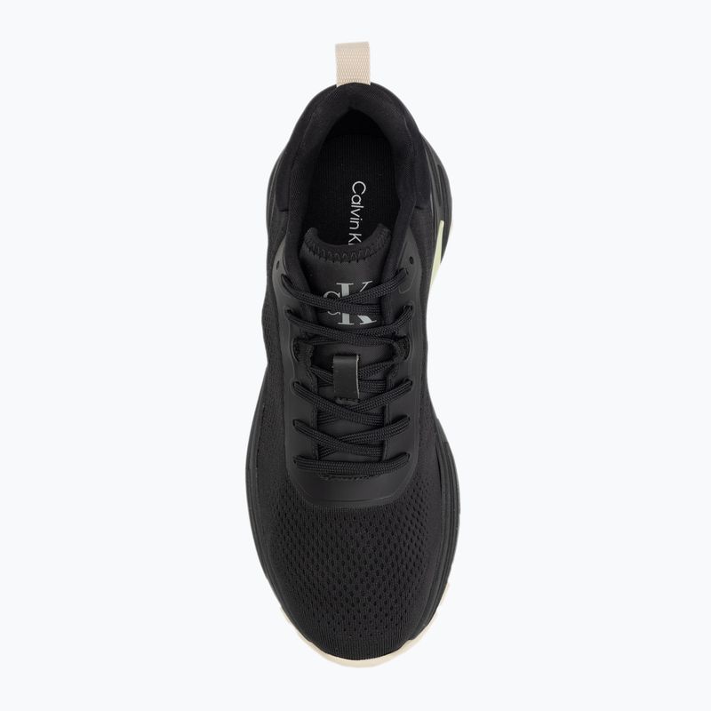 Calvin Klein scarpe donna YW0YW01856 Hike Runner Mg Tech Knit nero/pistacchio/bianco giada 5
