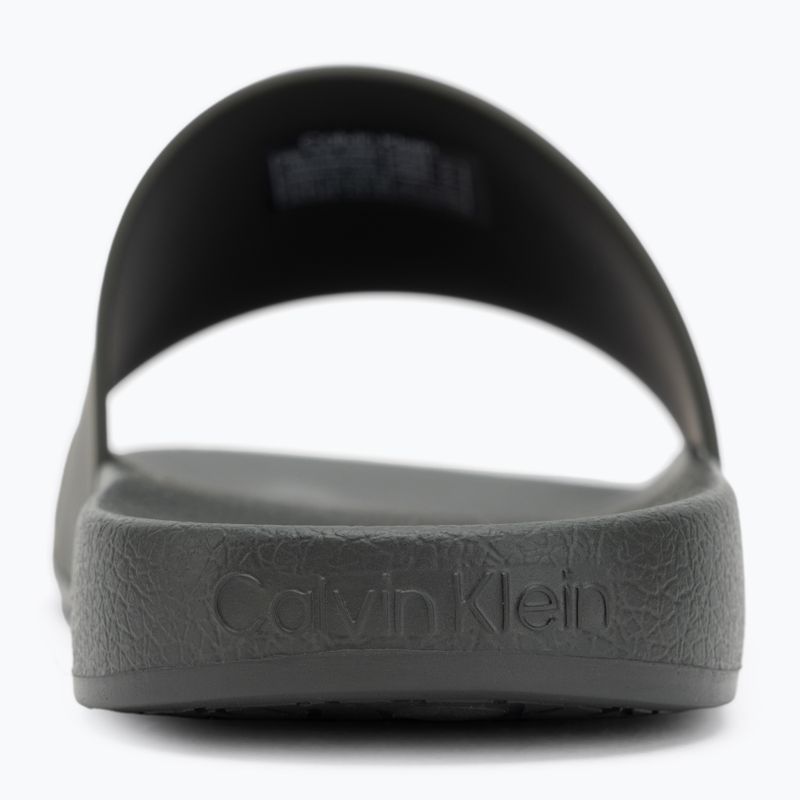 Calvin Klein infradito uomo HM0HM00455 Pool Slide Gomma oliva scuro 6