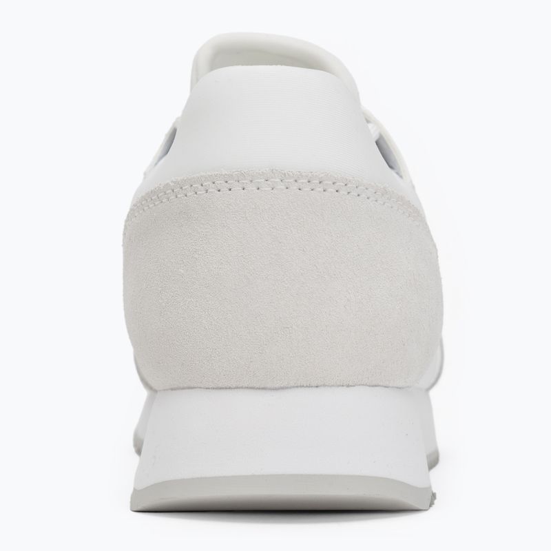 Calvin Klein scarpe da uomo YM0YM01326 Retro Runner Sock Lace Up Ny-Su Bianco/Nero brillante 6