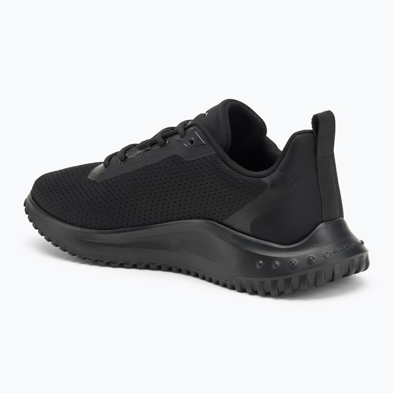 Calvin Klein scarpe uomo YM0YM01285 Hike Runner Mix Mesh Triple Black 3