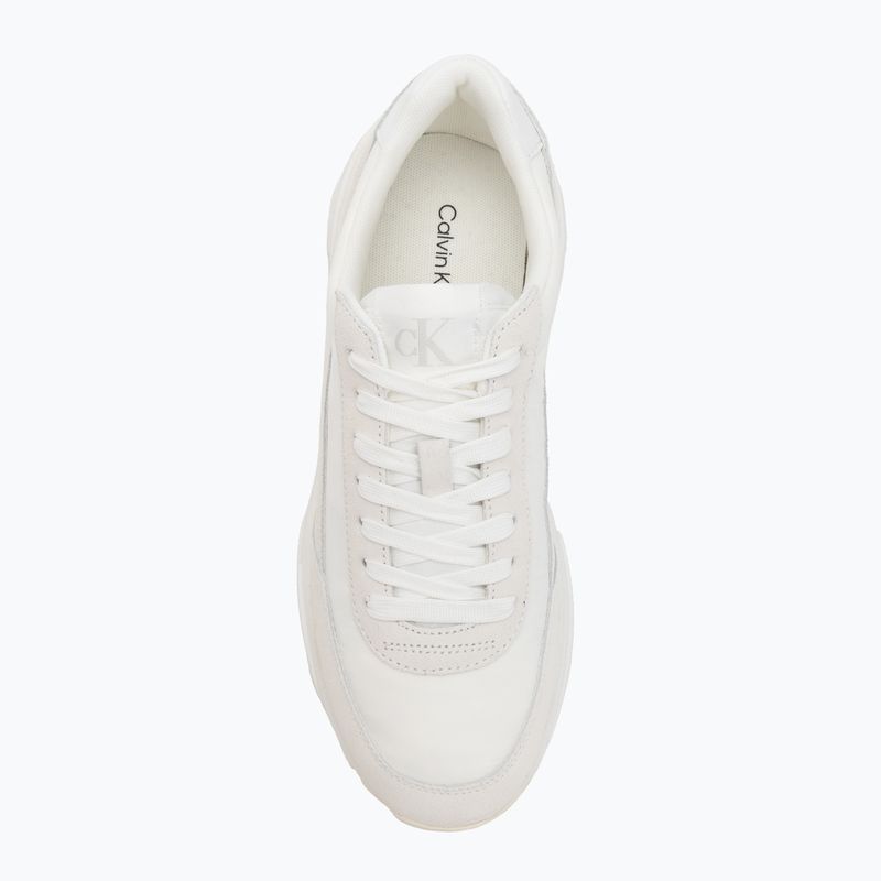 Calvin Klein scarpe da uomo YM0YM01292 Hike Runner Casual Ny-Su Triple Bright White 5