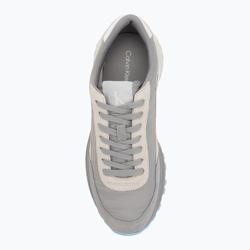 Calvin Klein scarpe da uomo YM0YM01292 Hike Runner Casual Ny-Su Formal Grey/Eggshell/Paprika 5