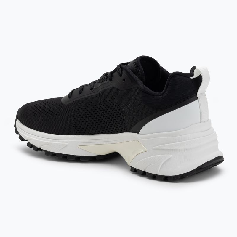 Calvin Klein scarpe da uomo YM0YM01284 Hike Runner Tech Knit Nero/Bianco brillante 3