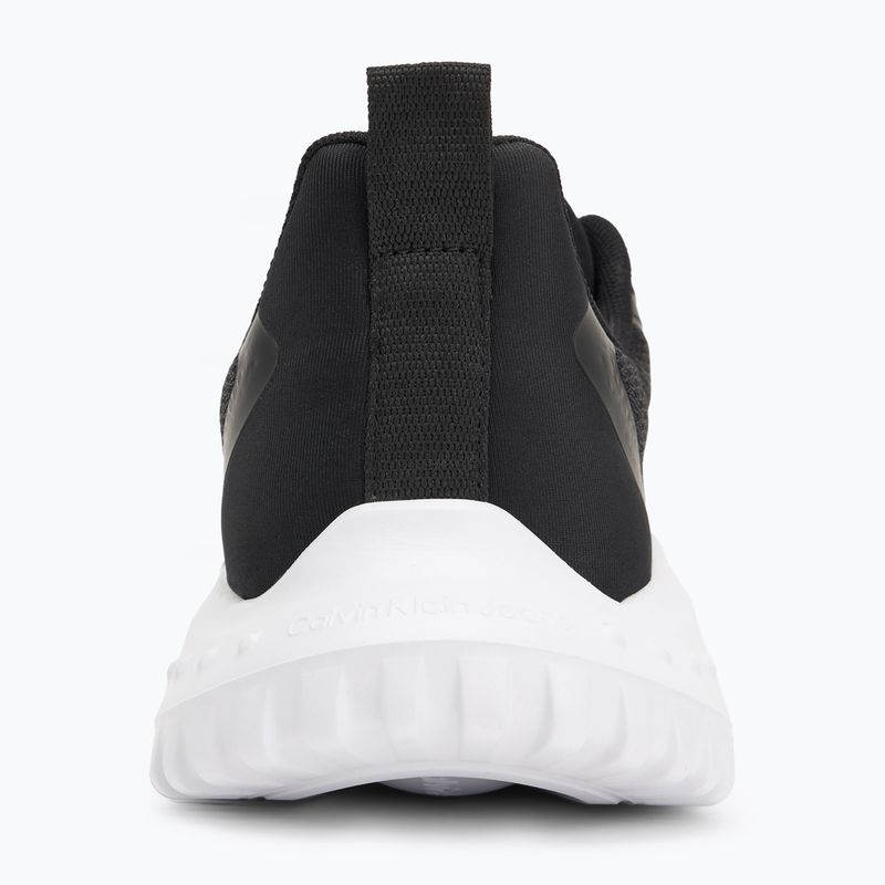 Calvin Klein scarpe da uomo YM0YM01285 Hike Runner Mix Mesh Nero/Bianco brillante 6
