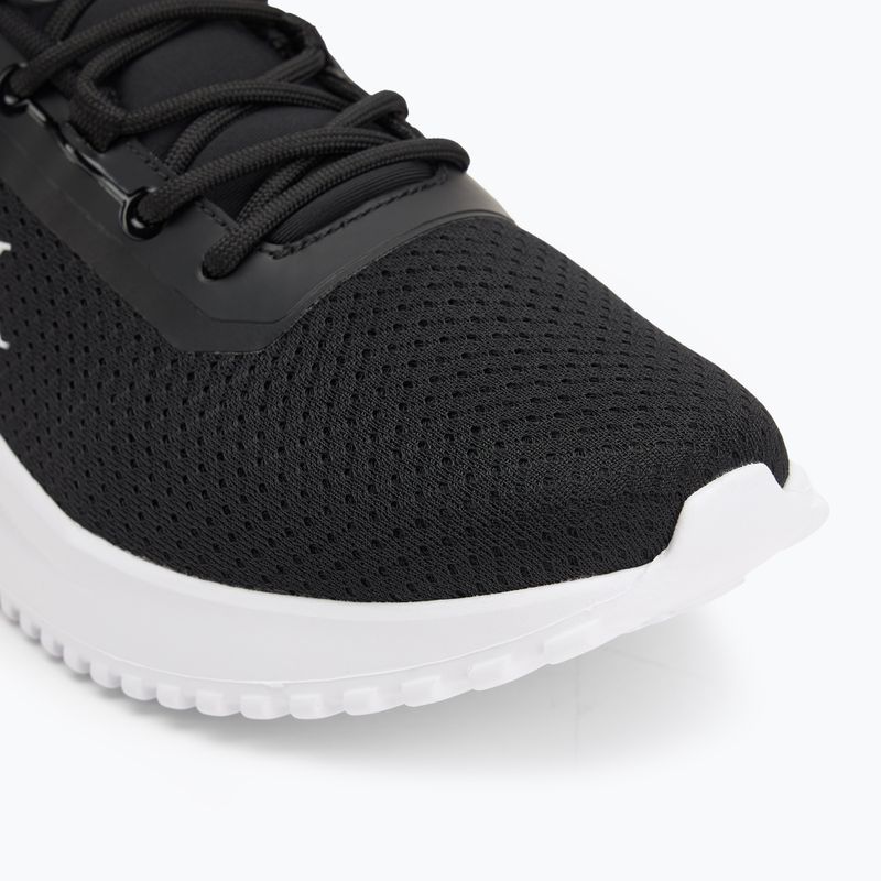 Calvin Klein scarpe da uomo YM0YM01285 Hike Runner Mix Mesh Nero/Bianco brillante 7