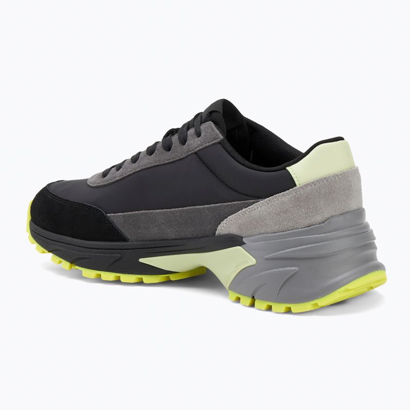 Calvin Klein scarpe da uomo YM0YM01292 Hike Runner Casual Ny-Su Ck Black/Granite Grey/Wild Lime 3