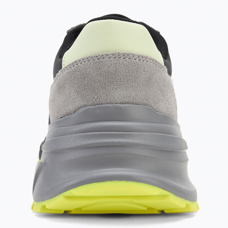 Calvin Klein scarpe da uomo YM0YM01292 Hike Runner Casual Ny-Su Ck Black/Granite Grey/Wild Lime 6