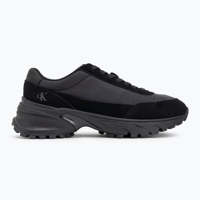 Calvin Klein scarpe da uomo YM0YM01292 Hike Runner Casual Ny-Su Triple Black 2