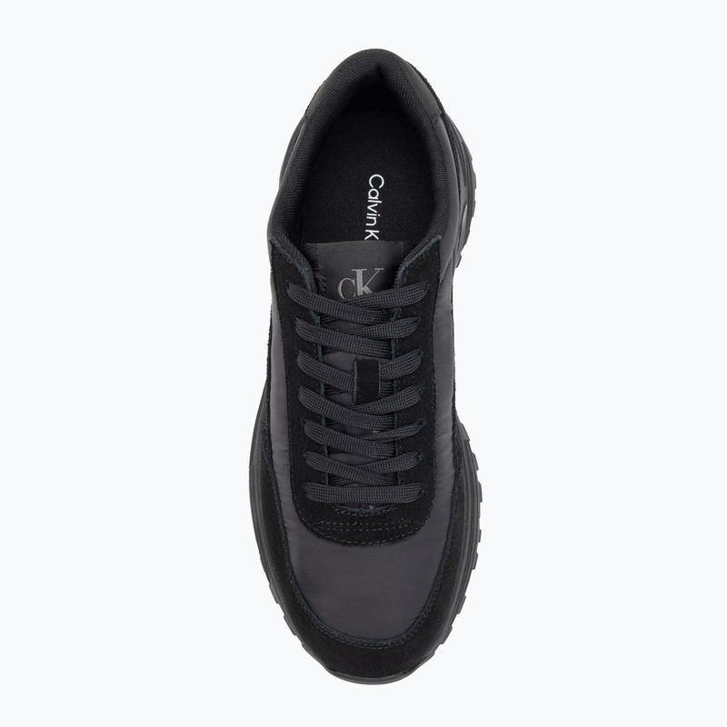 Calvin Klein scarpe da uomo YM0YM01292 Hike Runner Casual Ny-Su Triple Black 5