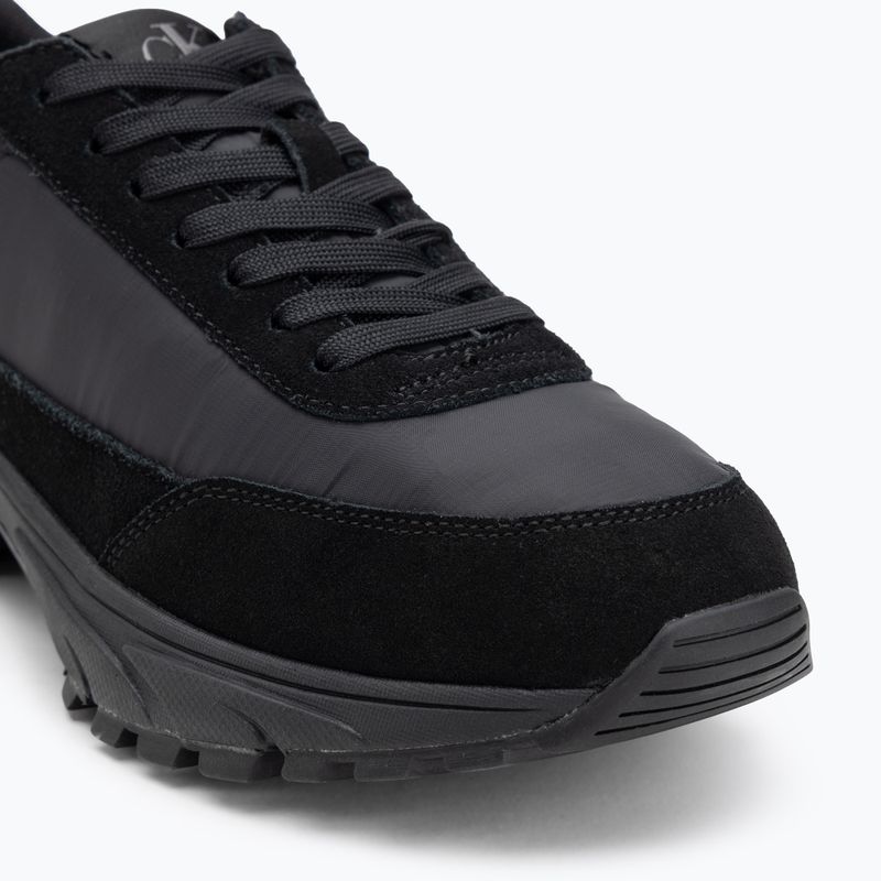 Calvin Klein scarpe da uomo YM0YM01292 Hike Runner Casual Ny-Su Triple Black 7