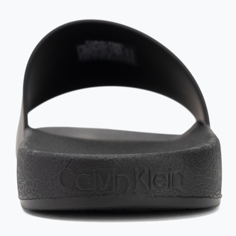 Calvin Klein infradito uomo HM0HM00455 Pool Slide Rubber nero 6