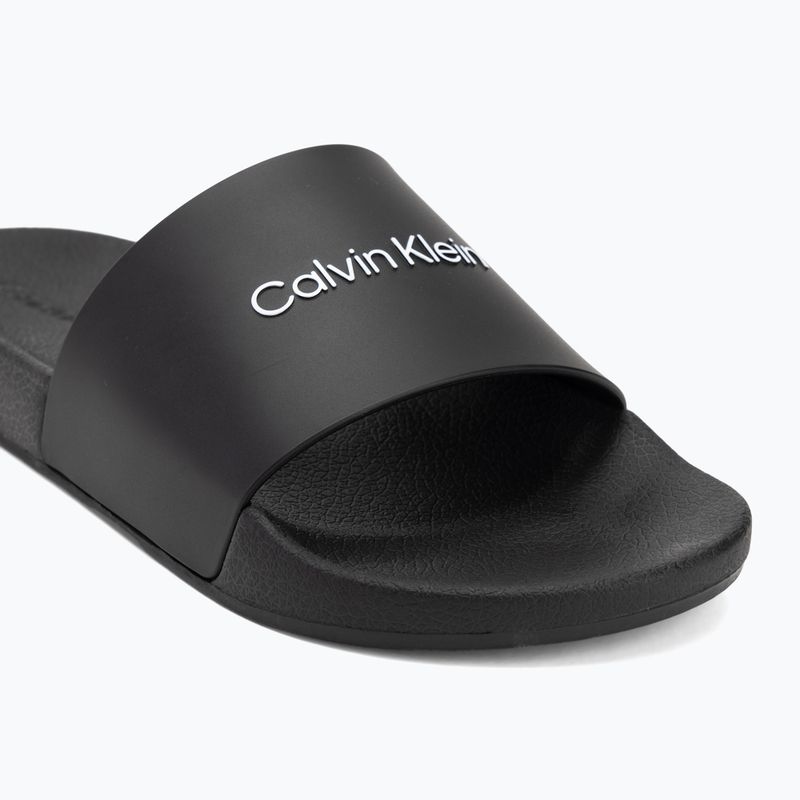 Calvin Klein infradito uomo HM0HM00455 Pool Slide Rubber nero 7