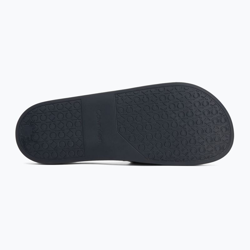 Calvin Klein infradito uomo HM0HM00455 Pool Slide Rubber navy 4