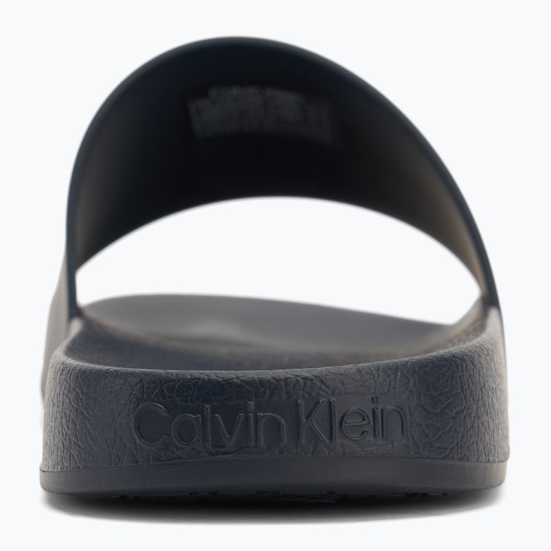Calvin Klein infradito uomo HM0HM00455 Pool Slide Rubber navy 6