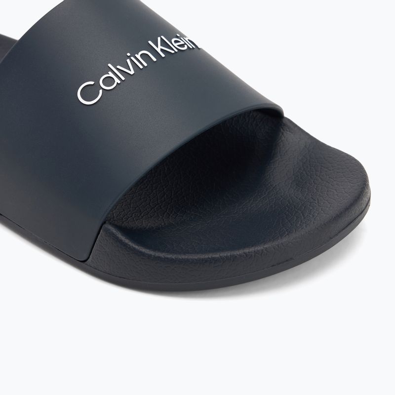 Calvin Klein infradito uomo HM0HM00455 Pool Slide Rubber navy 7