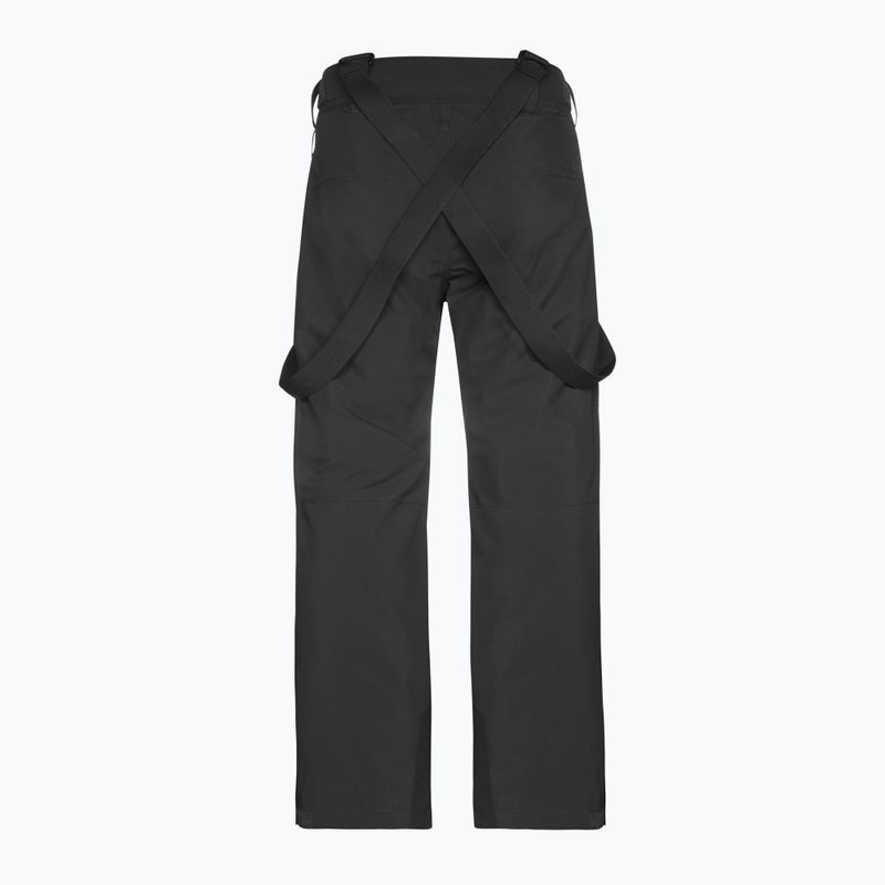 Pantaloni da sci Protest Owens da uomo nero vero 2