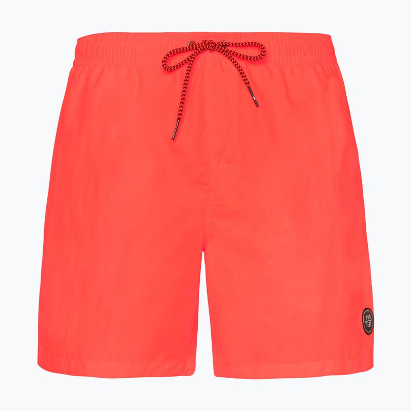 Pantaloncini da bagno Protest Faster da uomo rosa neon