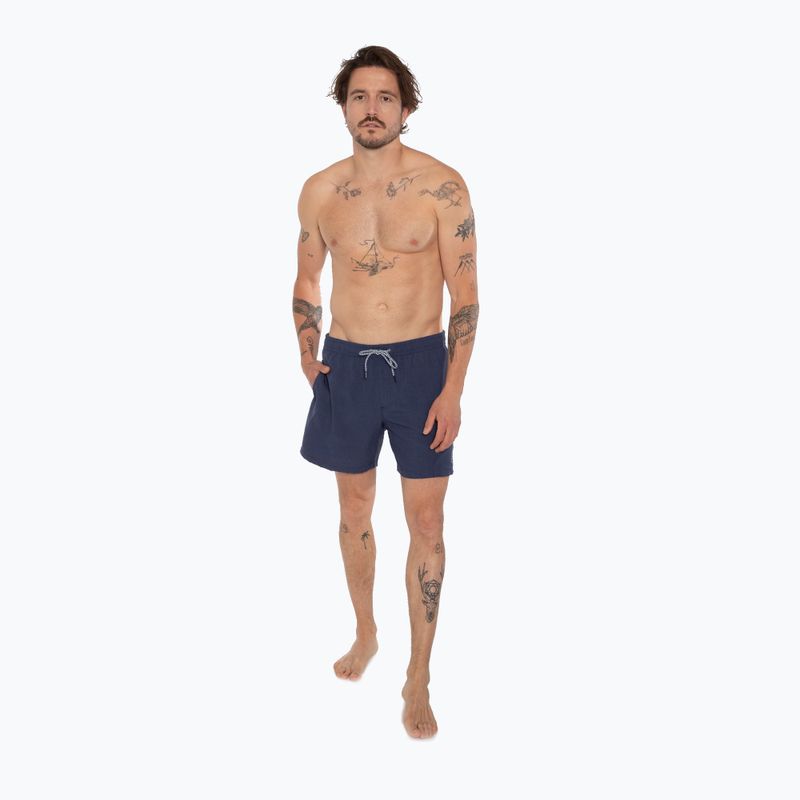 Pantaloncini da bagno Protest Davey ground blu da uomo 4