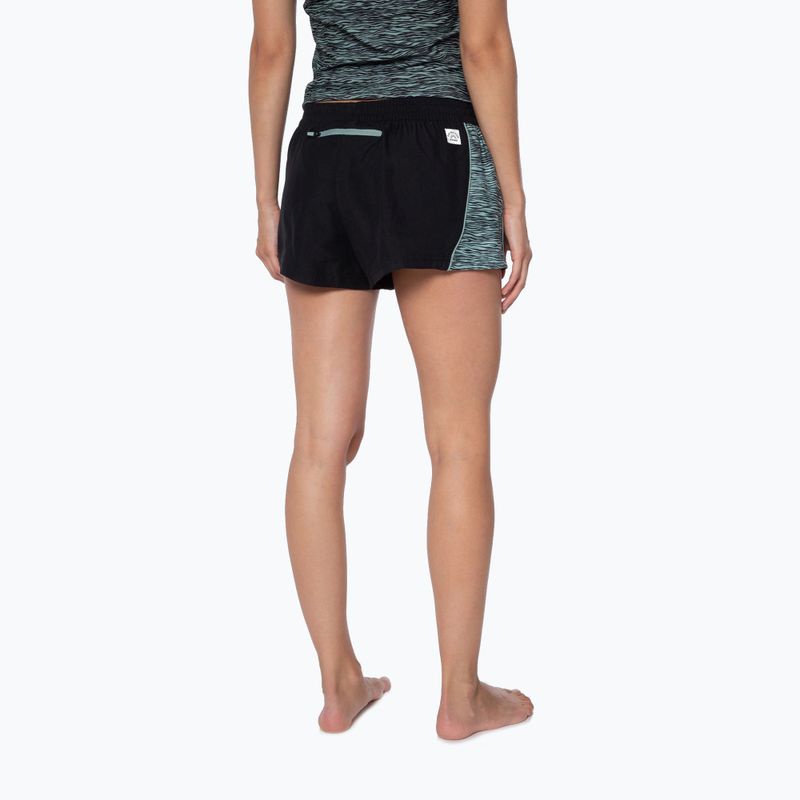 Pantaloncini da bagno Protest Prticacos donna nero vero 3