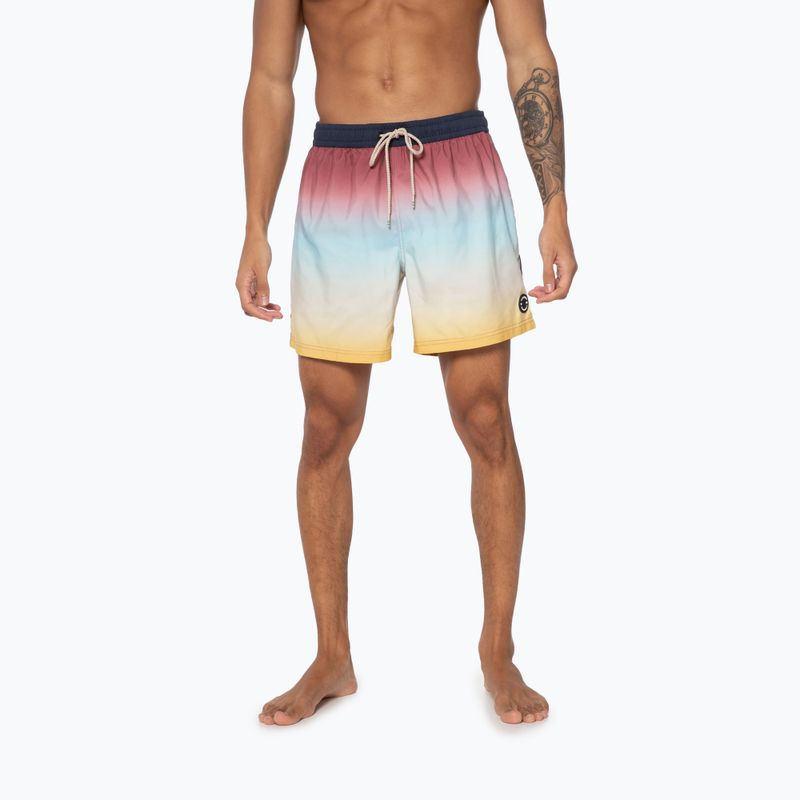 Pantaloncini da bagno Protest Prtyouenn roan rougebordeaux Uomo 3