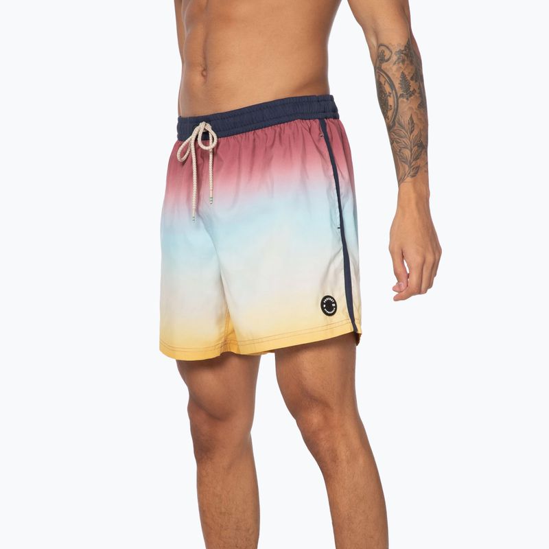 Pantaloncini da bagno Protest Prtyouenn roan rougebordeaux Uomo 7
