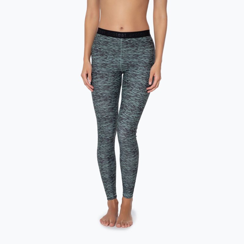 Leggings surf donna Protest Prtbelmopan Sup verde baygreen