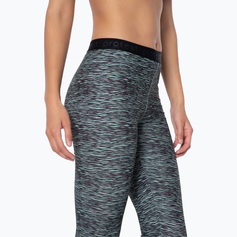 Leggings surf donna Protest Prtbelmopan Sup verde baygreen 4