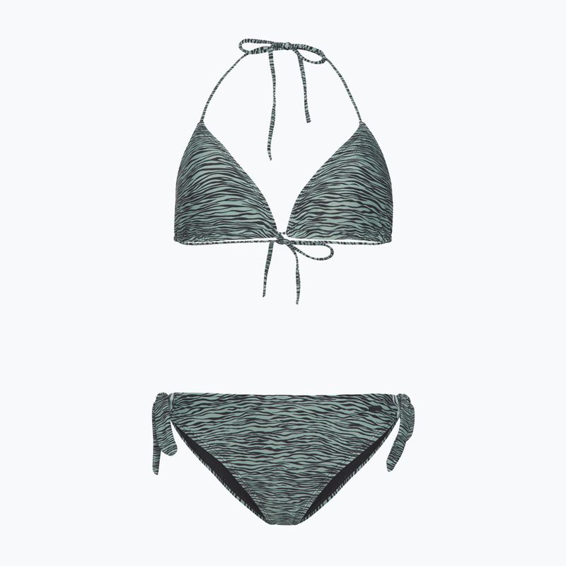 Costume da bagno due pezzi donna Protest Prtiquitos Triangle verde baygreen