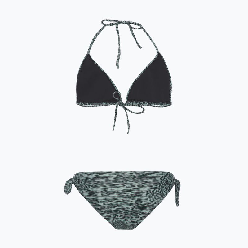 Costume da bagno due pezzi donna Protest Prtiquitos Triangle verde baygreen 2