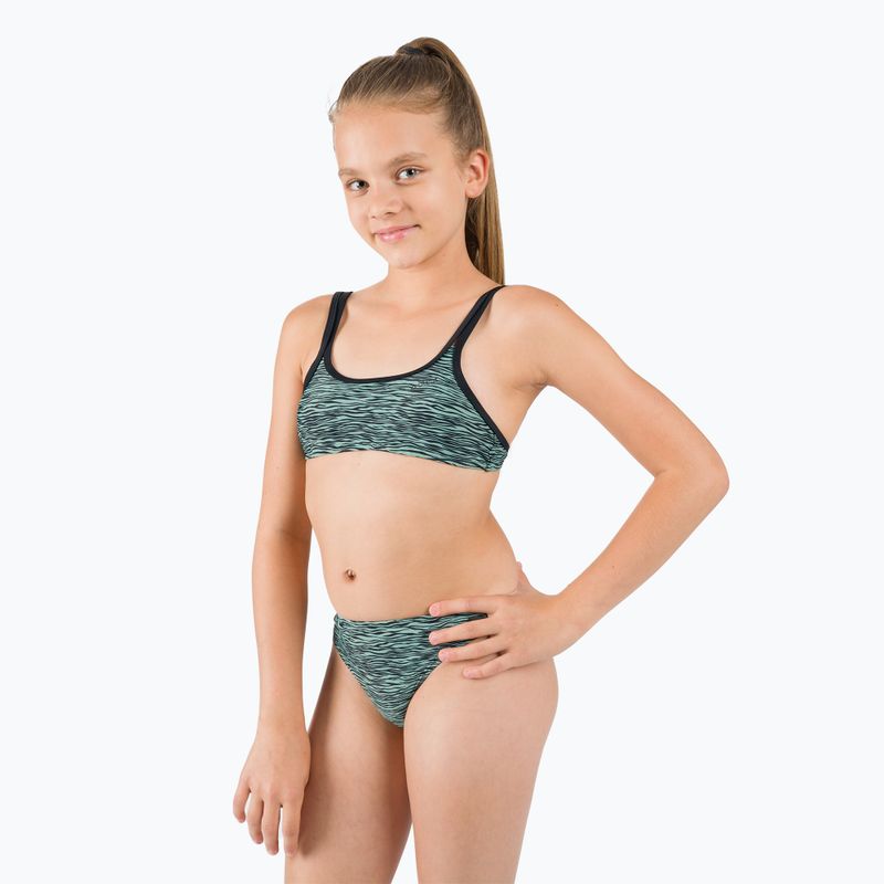 Costume da bagno a due pezzi per bambini Protest Prtlynn green baygreen 8