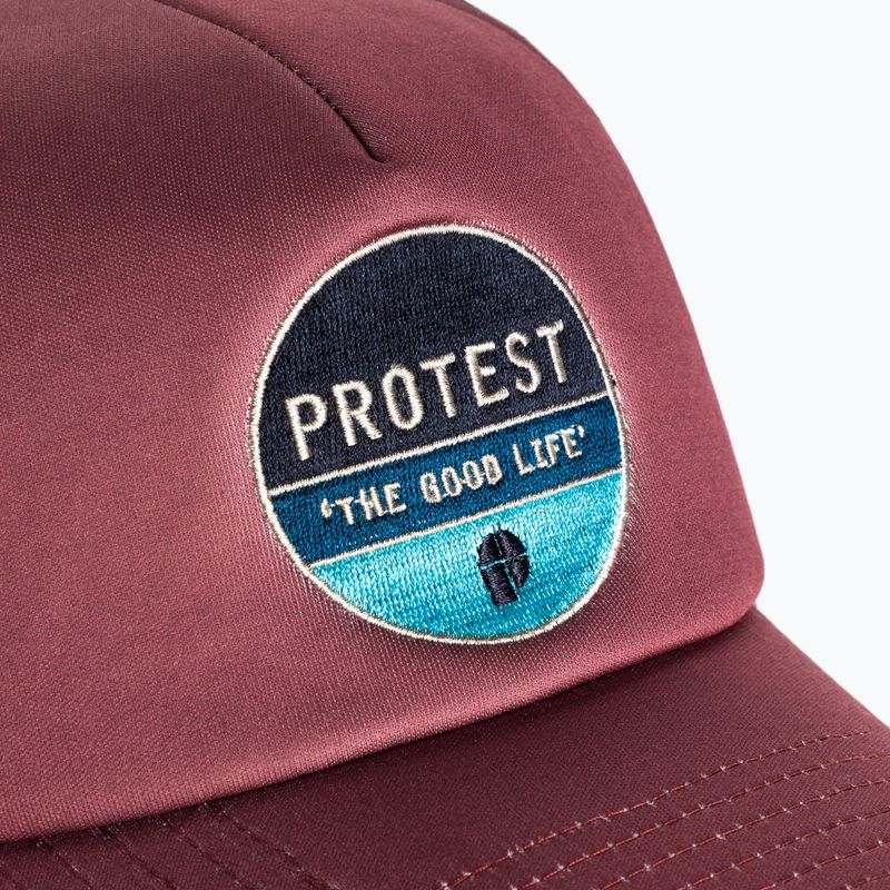 Cappello da baseball Protest Prtlasia uomo roan rougebordeaux 5