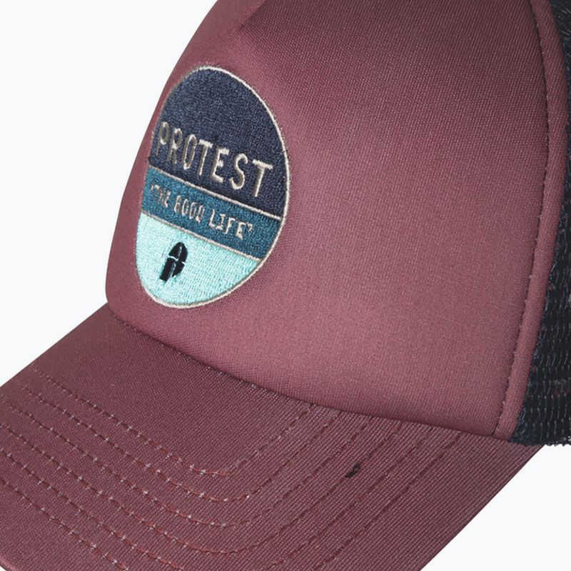 Cappello da baseball Protest Prtlasia uomo roan rougebordeaux 8