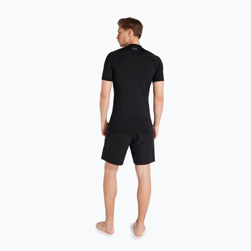 Camicia da bagno Protest Prtcater uomo nero vero 3