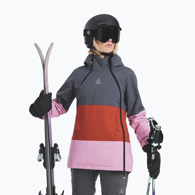 Giacca da sci Protest Prtlimia donna grigio ombra 5