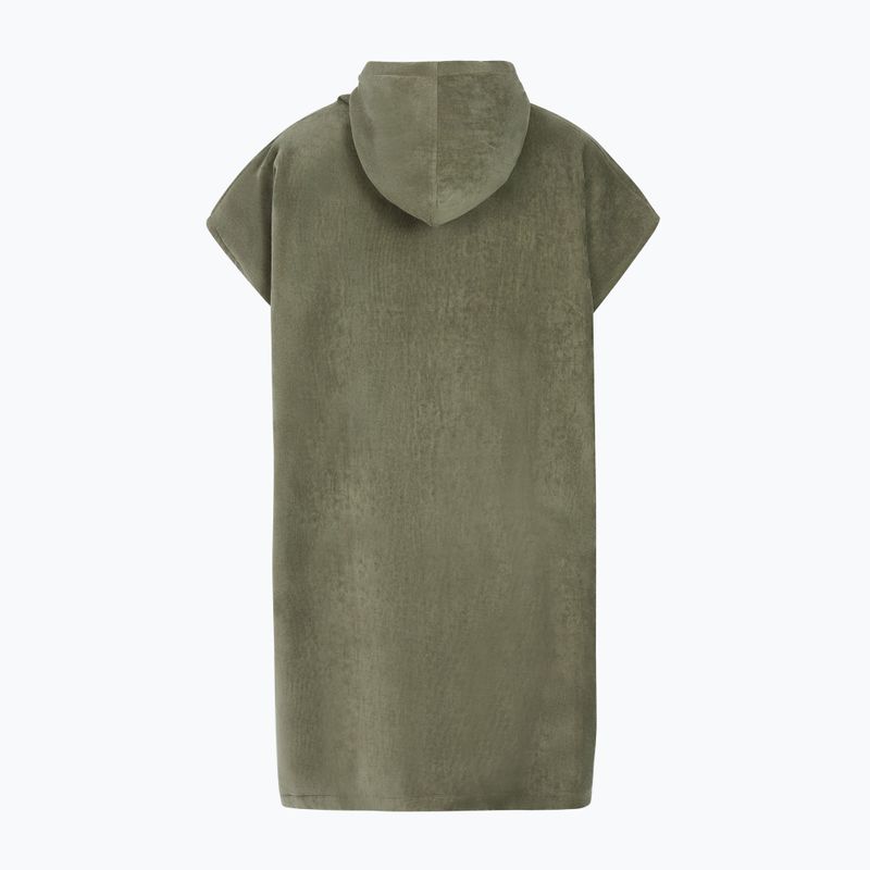 Poncho da uomo Protest Prtpurdey verde carciofo 2