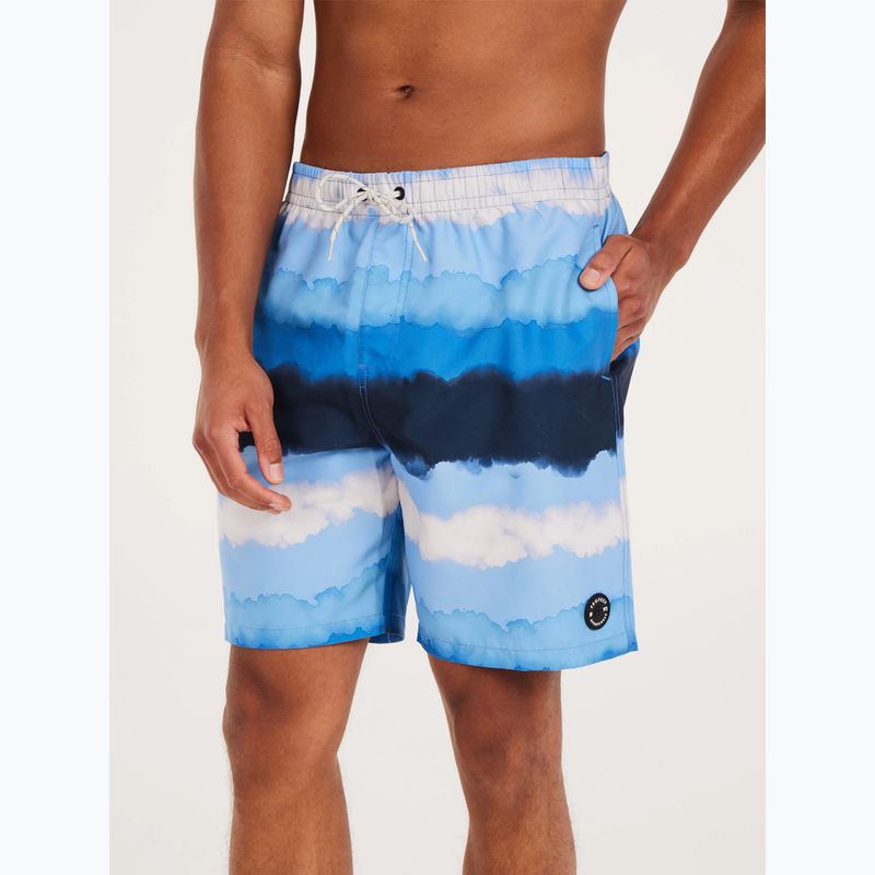 Pantaloncini da bagno Protest Prthamsey gladio blu da uomo 3