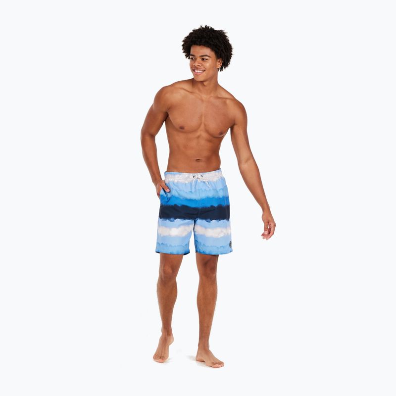 Pantaloncini da bagno Protest Prthamsey gladio blu da uomo 4
